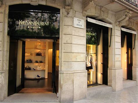 ysl store in barcelona|Paseo de Gracia .